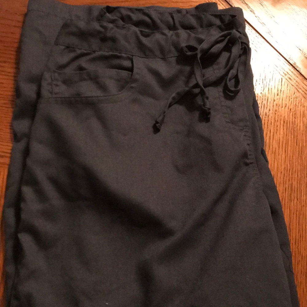 Greys anatomy scrub pants,sz L. Dark blue